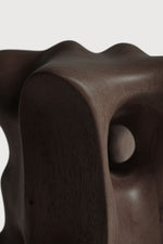 Ethnicraft Mahogany Organic Sculpture Object Dark brown