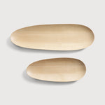 Ethnicraft Sycamore Thin Oval object set Varnished