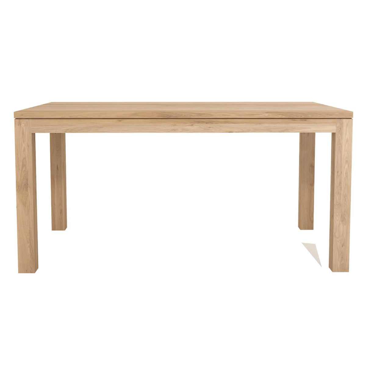 Ethnicraft Oak Straight Dining Table – Bayside Furniture